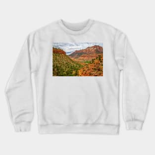 97841  Watchman Trail View Zion National Park Crewneck Sweatshirt